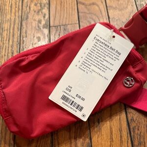 lululemon athletica Red Everywhere Belt Bag
